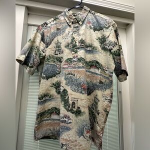 Reyn Spooner Multicolor Scenic Button Down Shirt